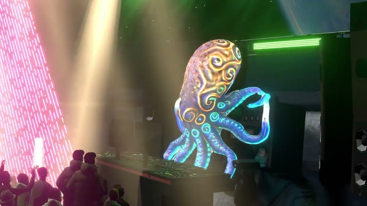 rave music visualizer