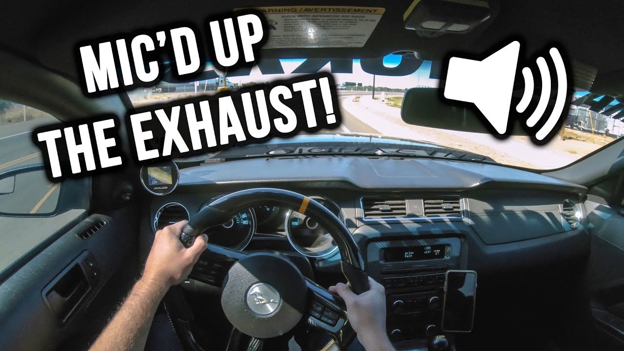 Pure Sound of My LOUD 2013 Mustang GT 5.0 Exhaust
