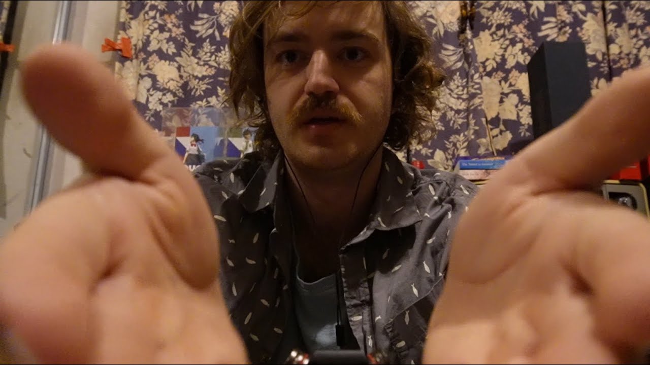 ASMR Extremely Experimental, Random Guy Sits on floor and Just Does Random Stuff. THE MOVIE