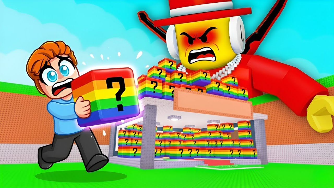 Stjäl Steal a Brainrot Ägarens Värdefullaste Lucky Blocks
