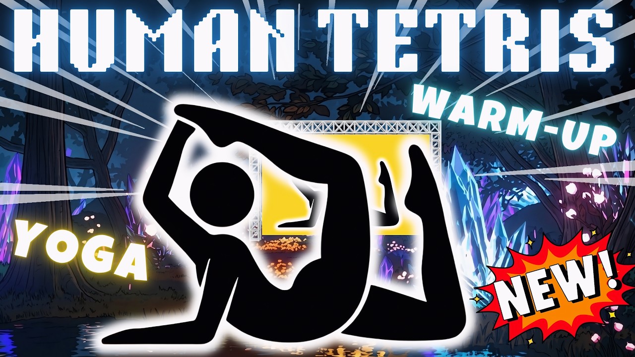Human Tetris Solo Mode | Tight Gaps, Zero Mistakes 🧩