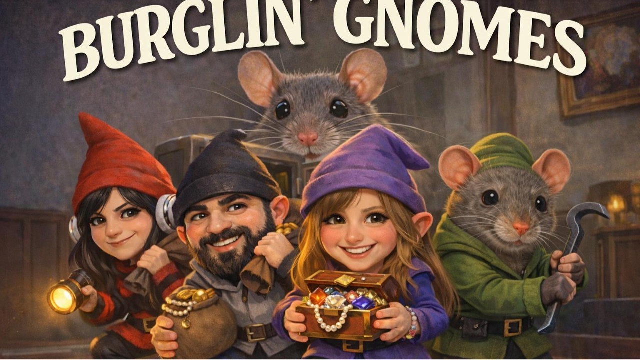 Hırsızlık yapmayı deneyen kaotik cüceler part 1 BURGLIN' GNOMES @lavatimi @ismailmrtgl Mehmetkbn