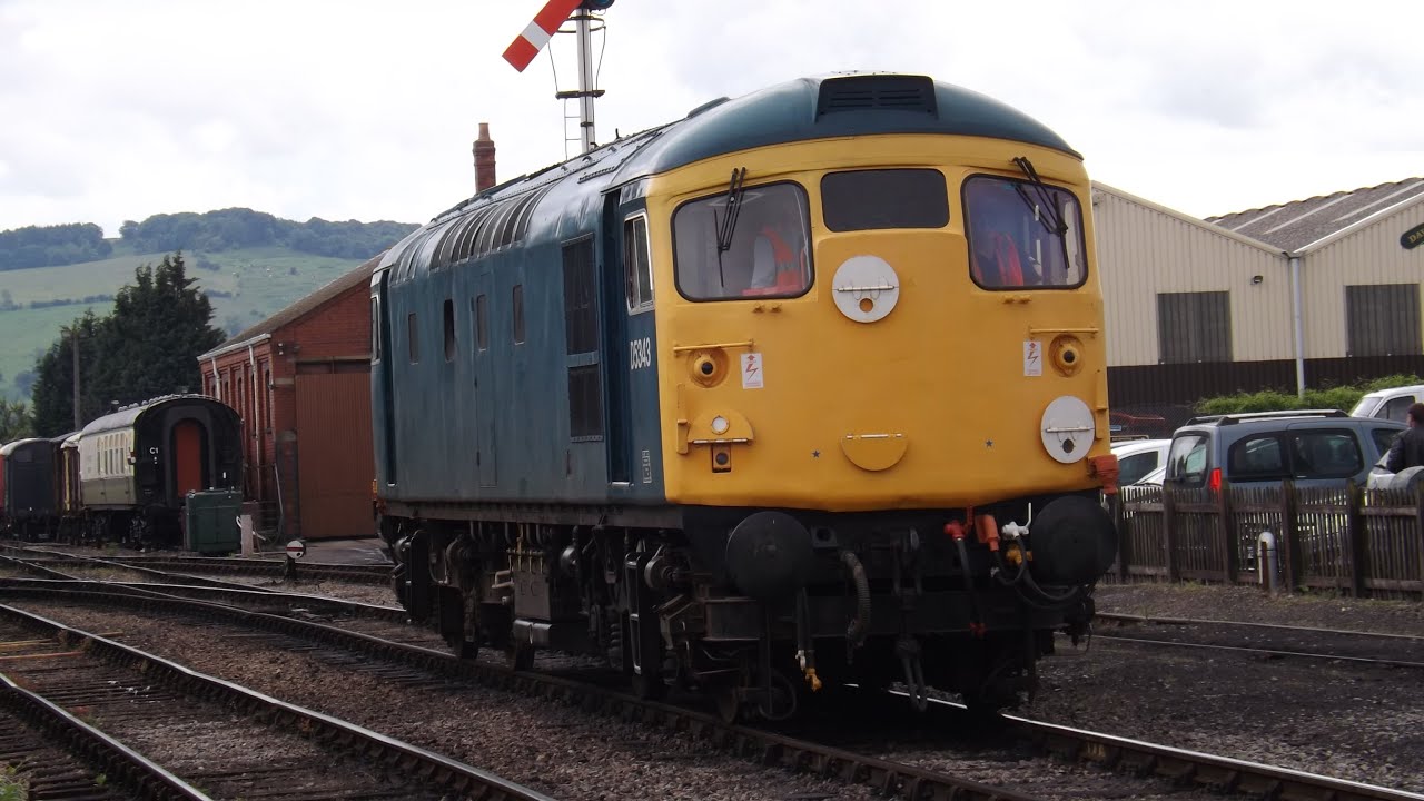 Class 26 no. D5343 on the GWSR 2016