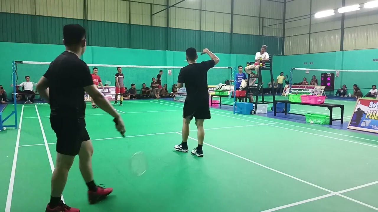 TURNAMEN JAMAL/MADAN VS BUDI/MULYANUR D GOR KURNIA KOBES CITTY PUNYAaa