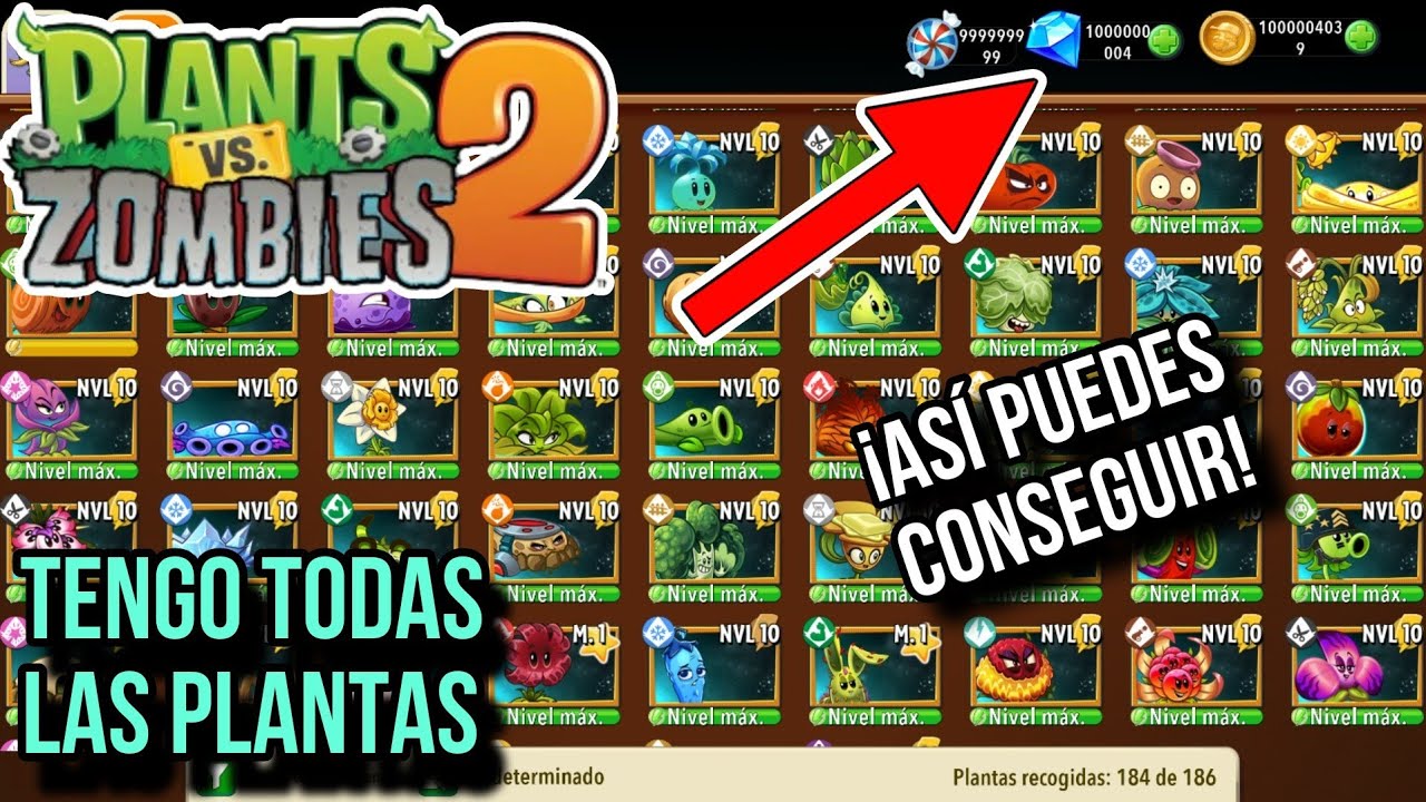 Cómo desbloquear todas las plantas PREMIUM de PvZ 2 totalmente Gr4tis