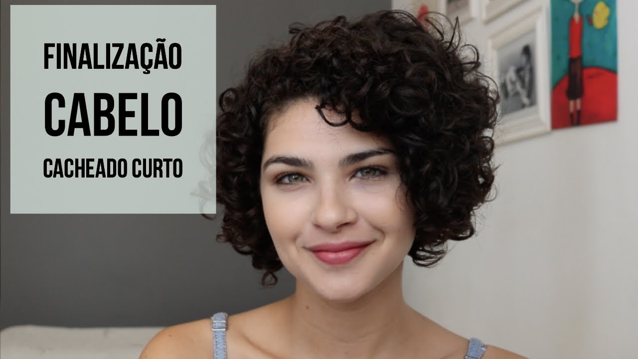 FINALIZAÇÃO CABELO CACHEADO CURTO - Atualizada
