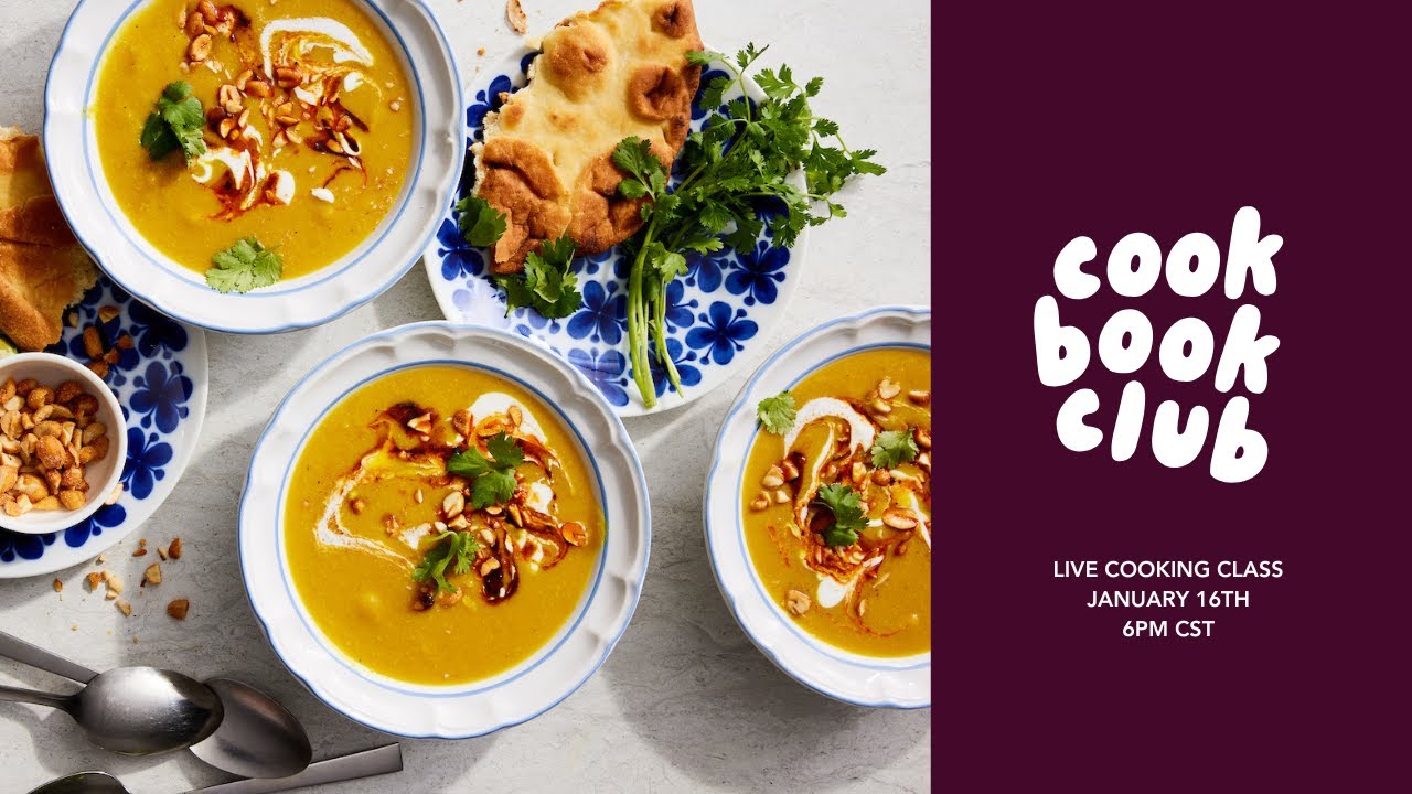 Live Cooking Class: Golden Curry Butternut Squash Soup