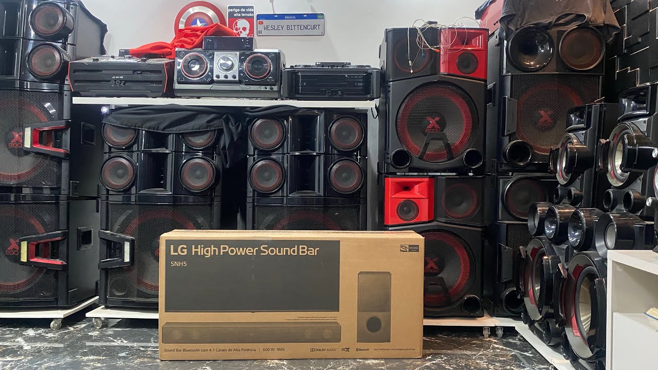 Soundbar LG SNH5