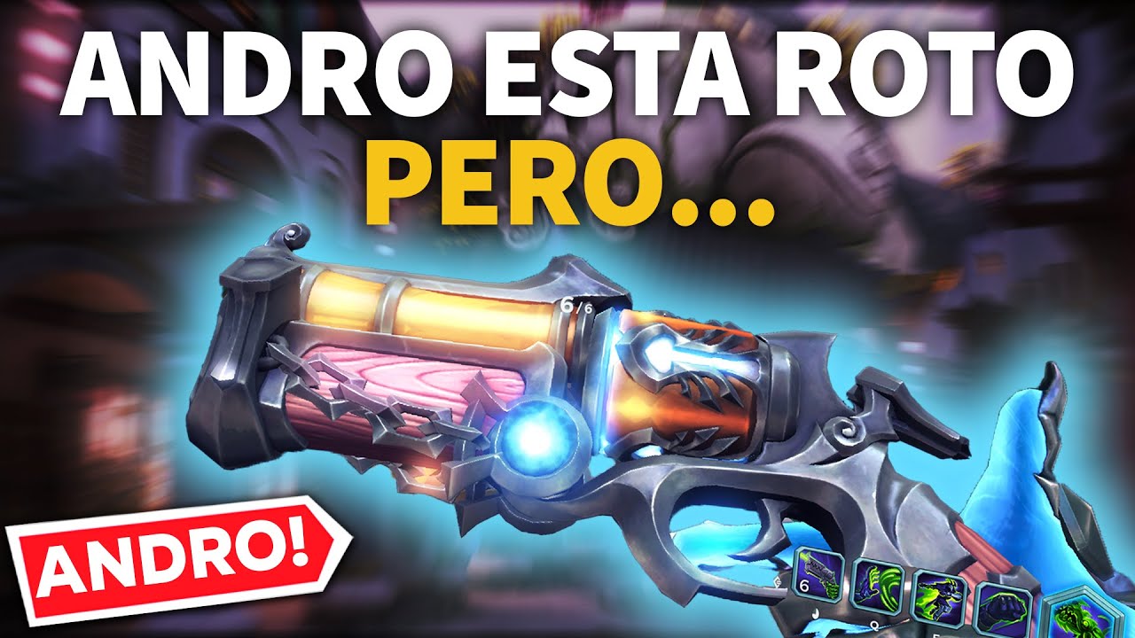 ANDRO ES MUY FUERTE PERO EL MATCHMAKING TAMBIEN en ranked | Paladins Gameplay Androxus