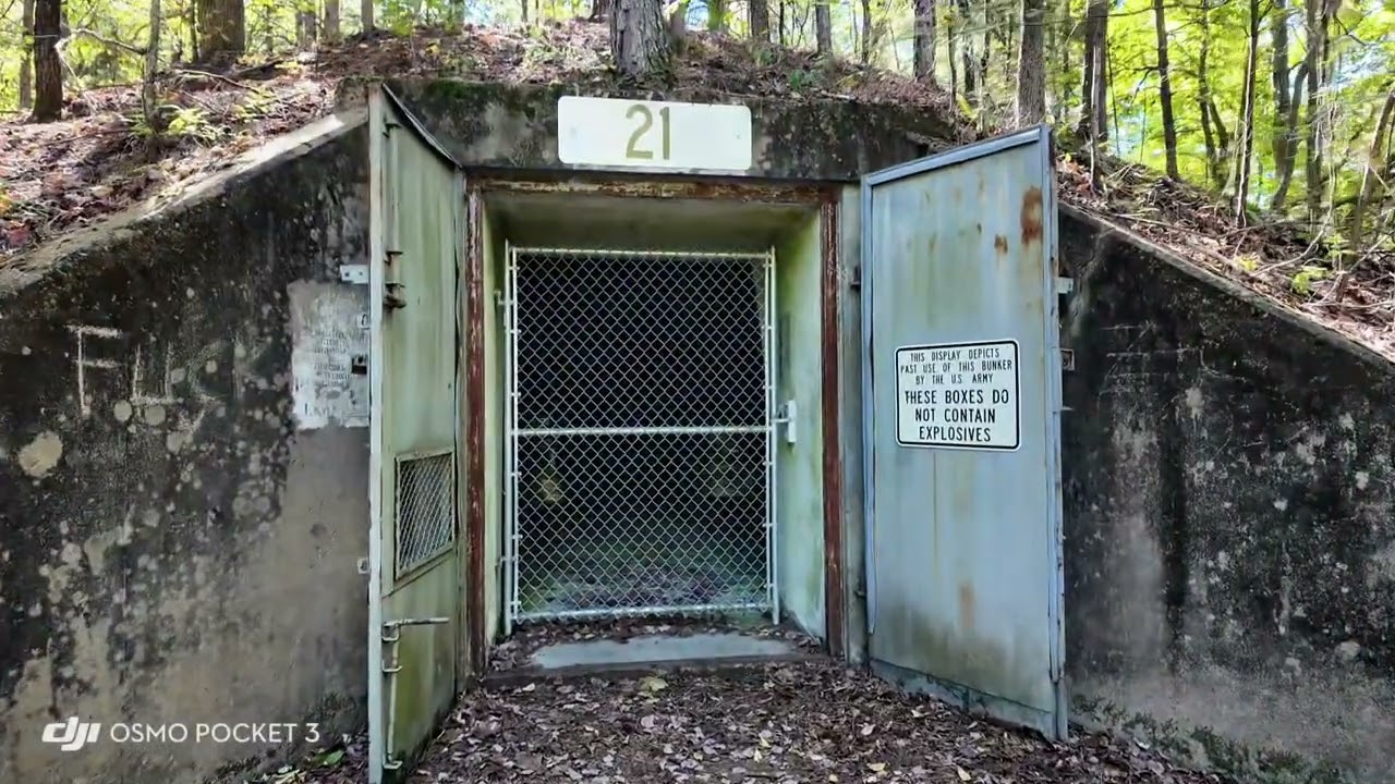 TNT Bunkers at Enterprise South Nature Park in Chattanooga, Tennessee