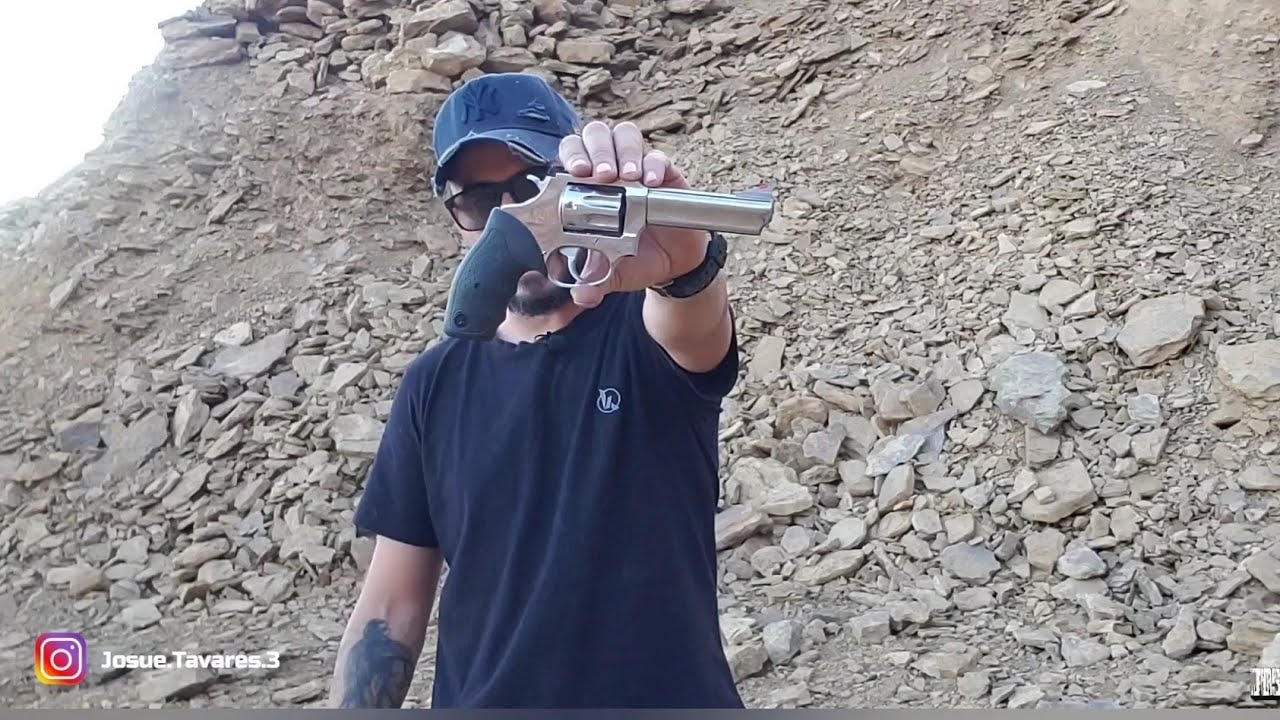 REVÓLVER TAURUS RT941 22 MAG DISPARANDO 22LR SEM ADAPTAÇÕES