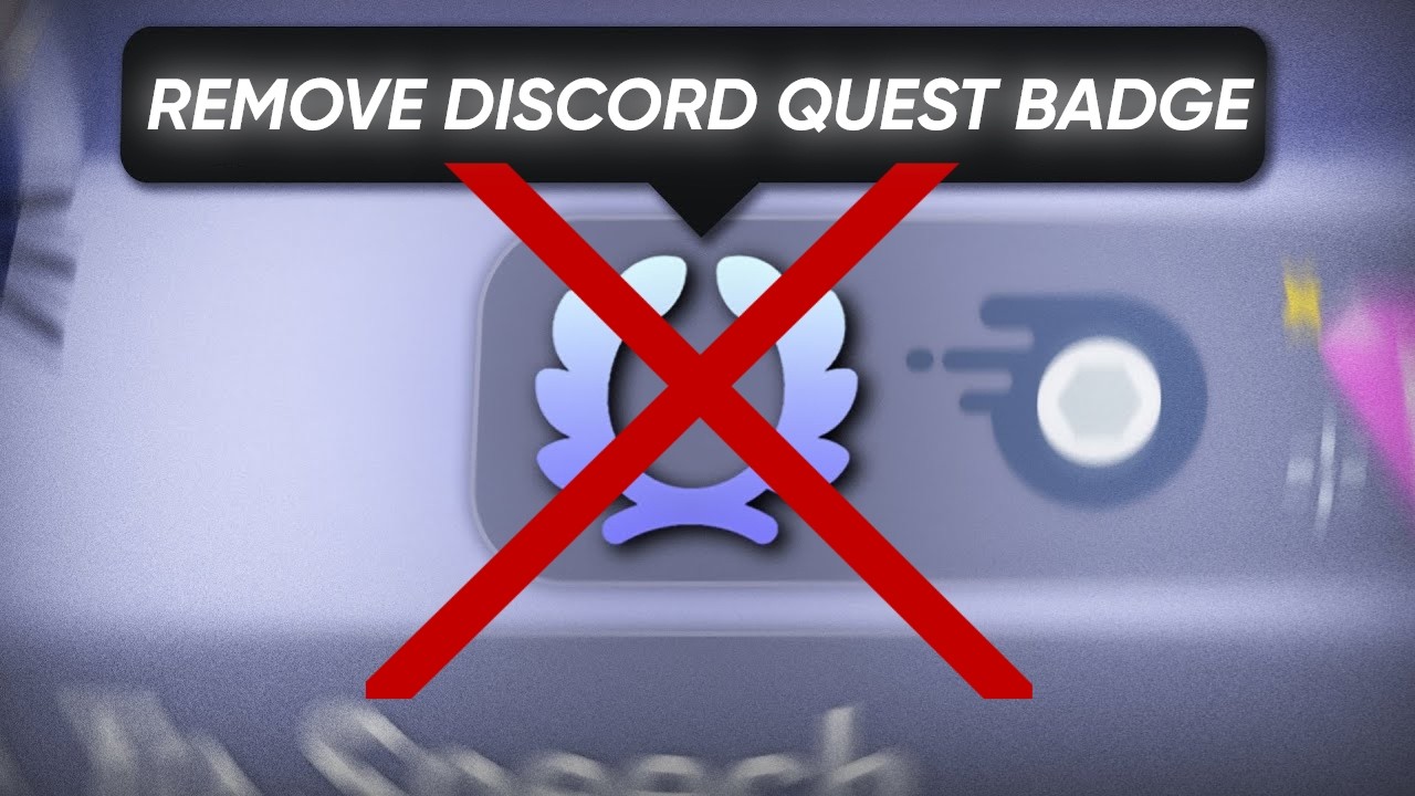 HOW TO ACTUALLY REMOVE DISCORD QUEST BADGE IN 2026 *PC ONLY*