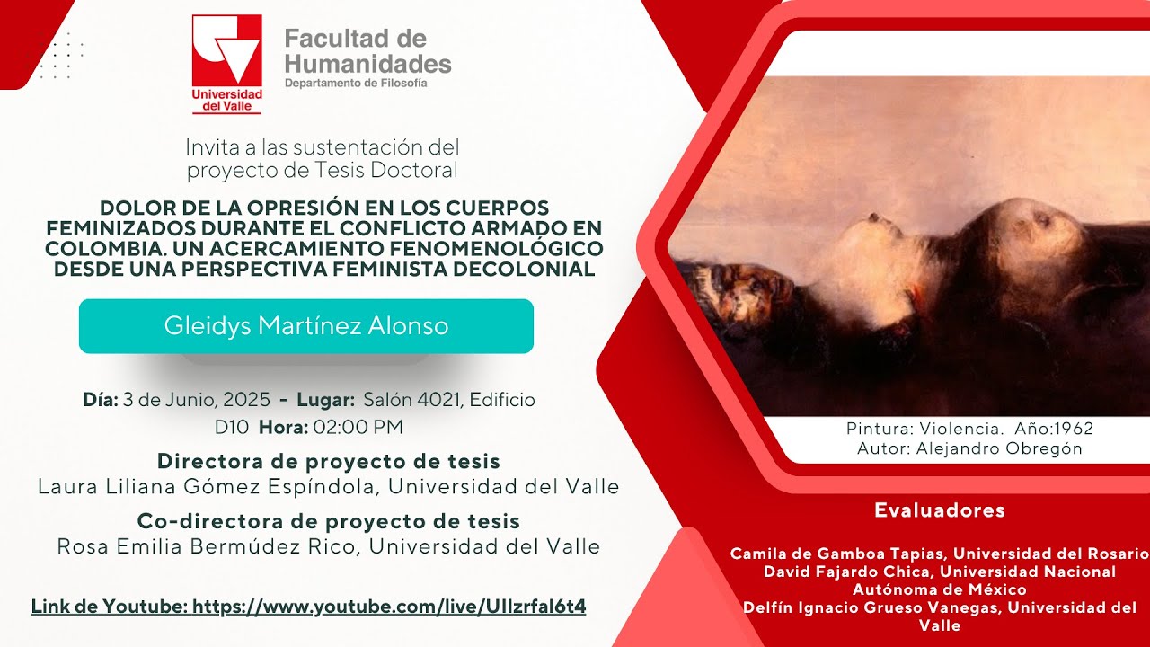 Sustentación proyecto de tesis doctoral - Gleidys Martínez Alonso