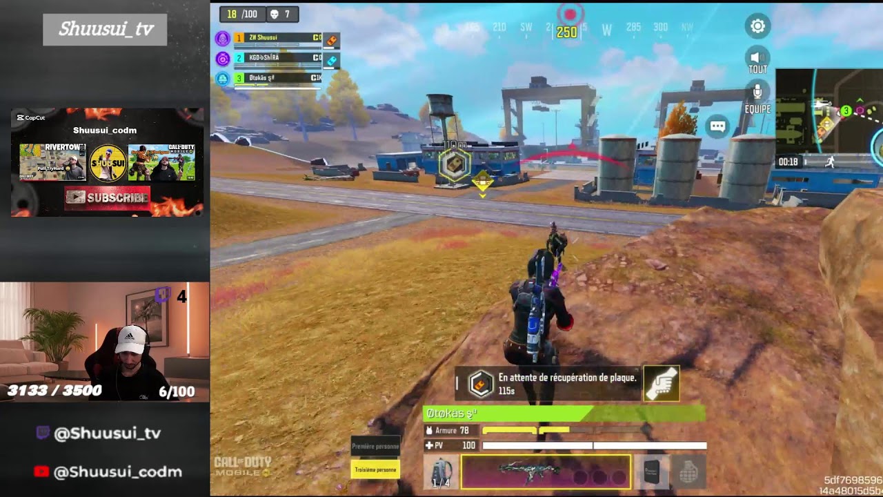 Pro Gameplay call of duty mobile !  !Youtube !Discord #callofdutymobile