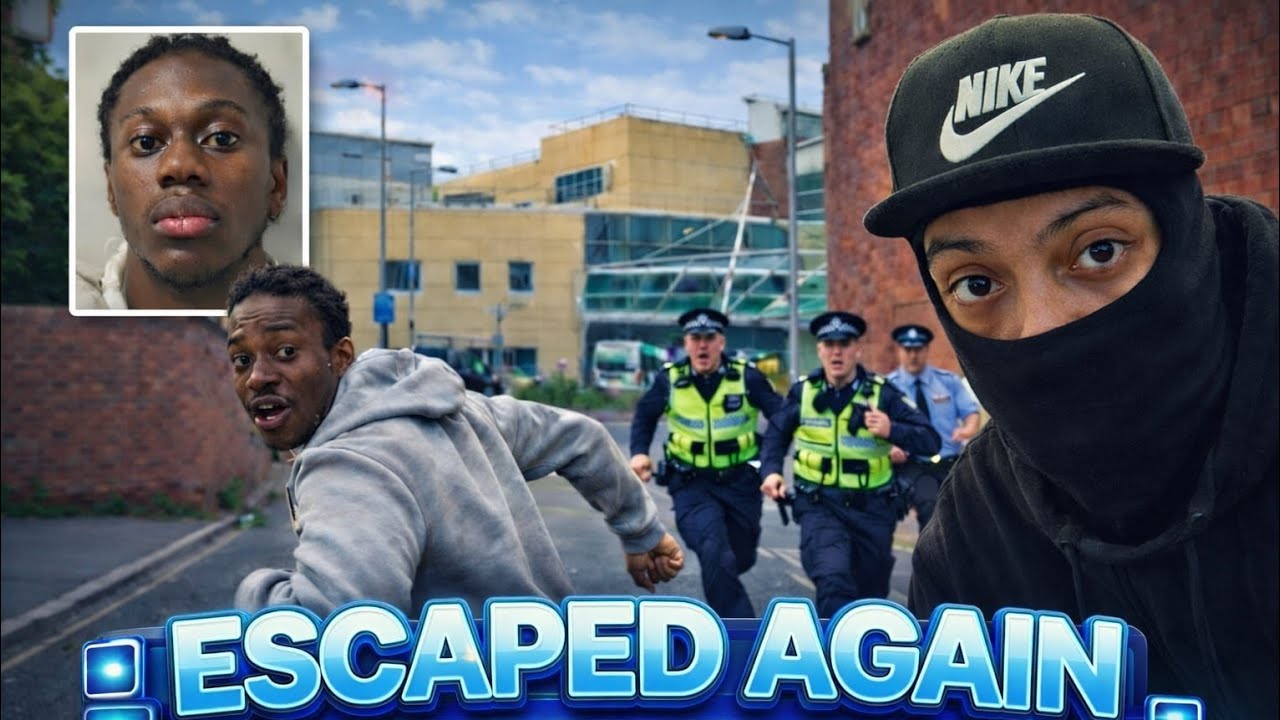 Uk drill rapper Dsav (OFB) escaped again!!!