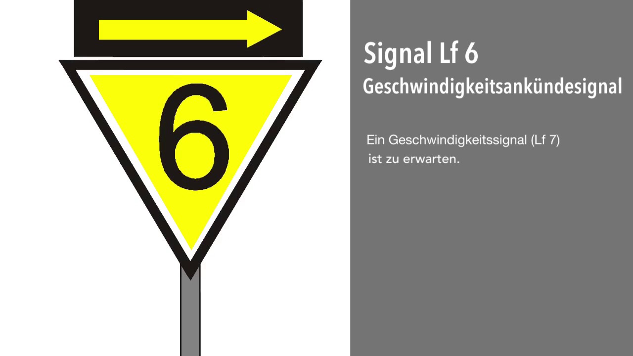 Einar liest im Signalbuch: Langsamfahrsignale