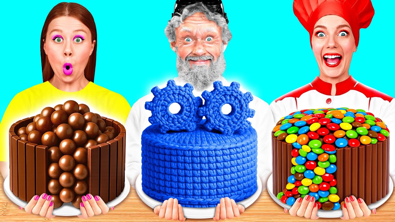 Ja protiv Djeda Kuharski Izazov | Nevjerojatni Recepti za Kuhanje