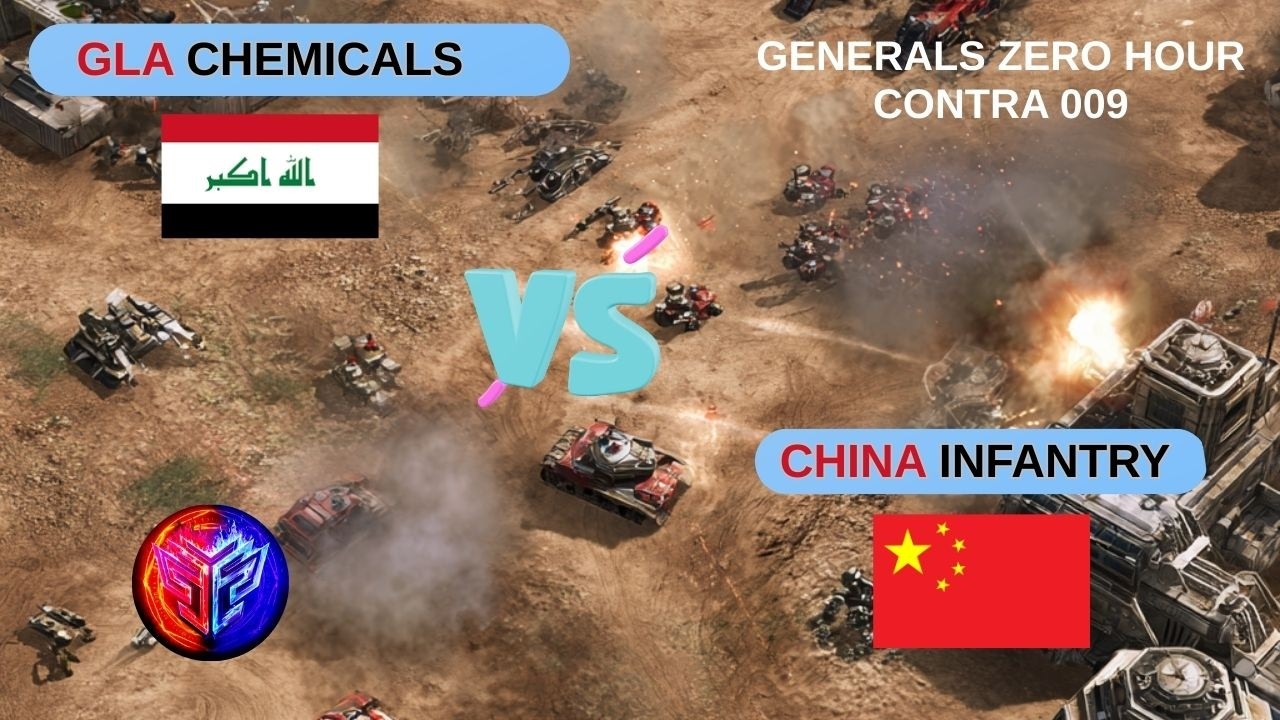 CHAOS vs DISCIPLINE 🟥 | GLA CHEMICALS vs CHINA INFANTRY