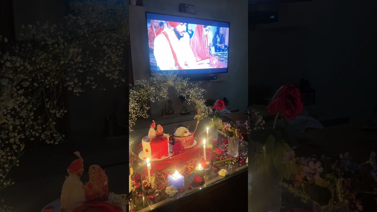 First anniversery🥂😍