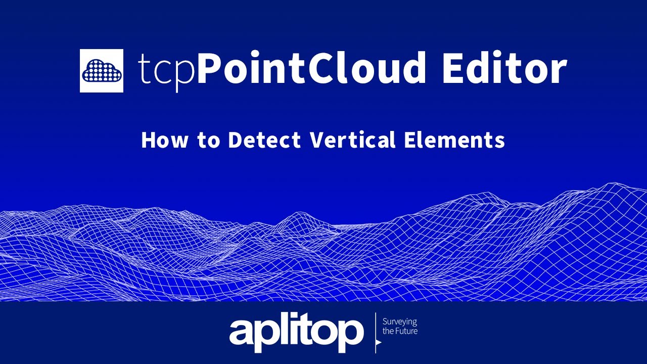 tcp PointCloud Editor | How to Detect Vertical Elements