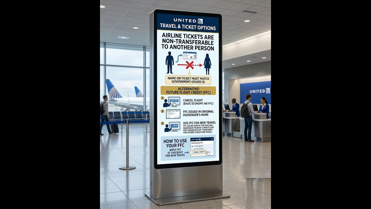 ✈️ Can You Transfer Your United Airlines Ticket to Someone Else? 🤔