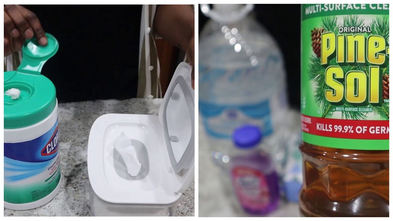 HOW TO DIY LYSOL WIPES/SPRAY WITH A $1 LYSOL CONCENTRATE FROM THE DOLLAR TREE