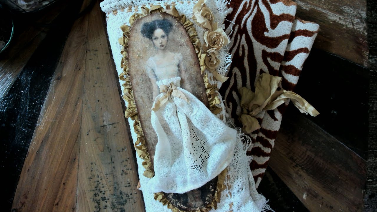 Листок винтажного дневника "Полли" в самодельном чехле (Продано) 💛