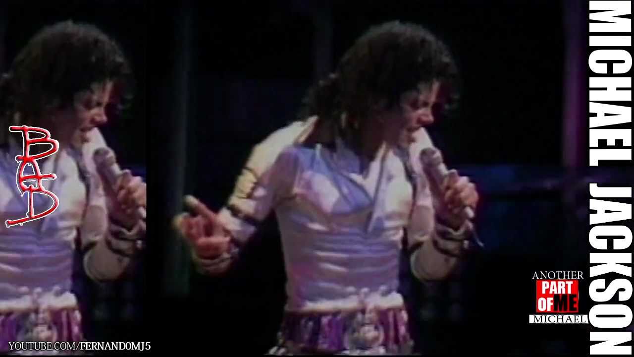 HD Another Part of Me Bad Tour Live in BWT Roma '88 London '88 Kansas '88