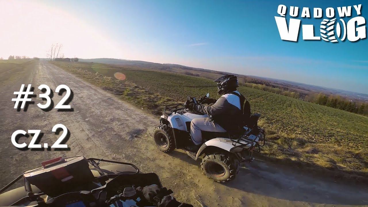 Quadowy Vlog #32 cz. 2 - Gang Lubeni, Rybopies?, Muzeum lotnictwa... ( Chiński quad, motovlog )