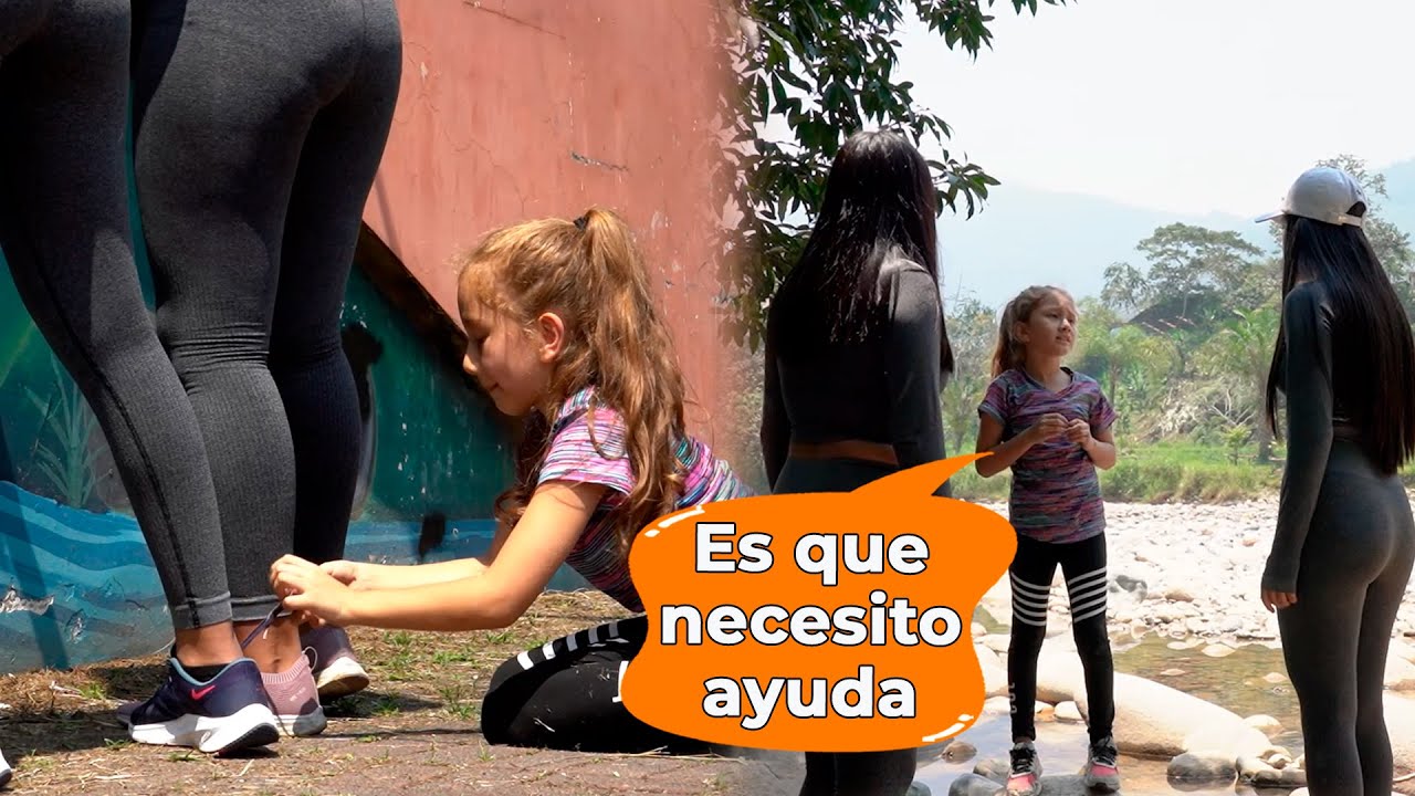 Esta pequeña necesitaba ayuda para recuperar sus empanadas