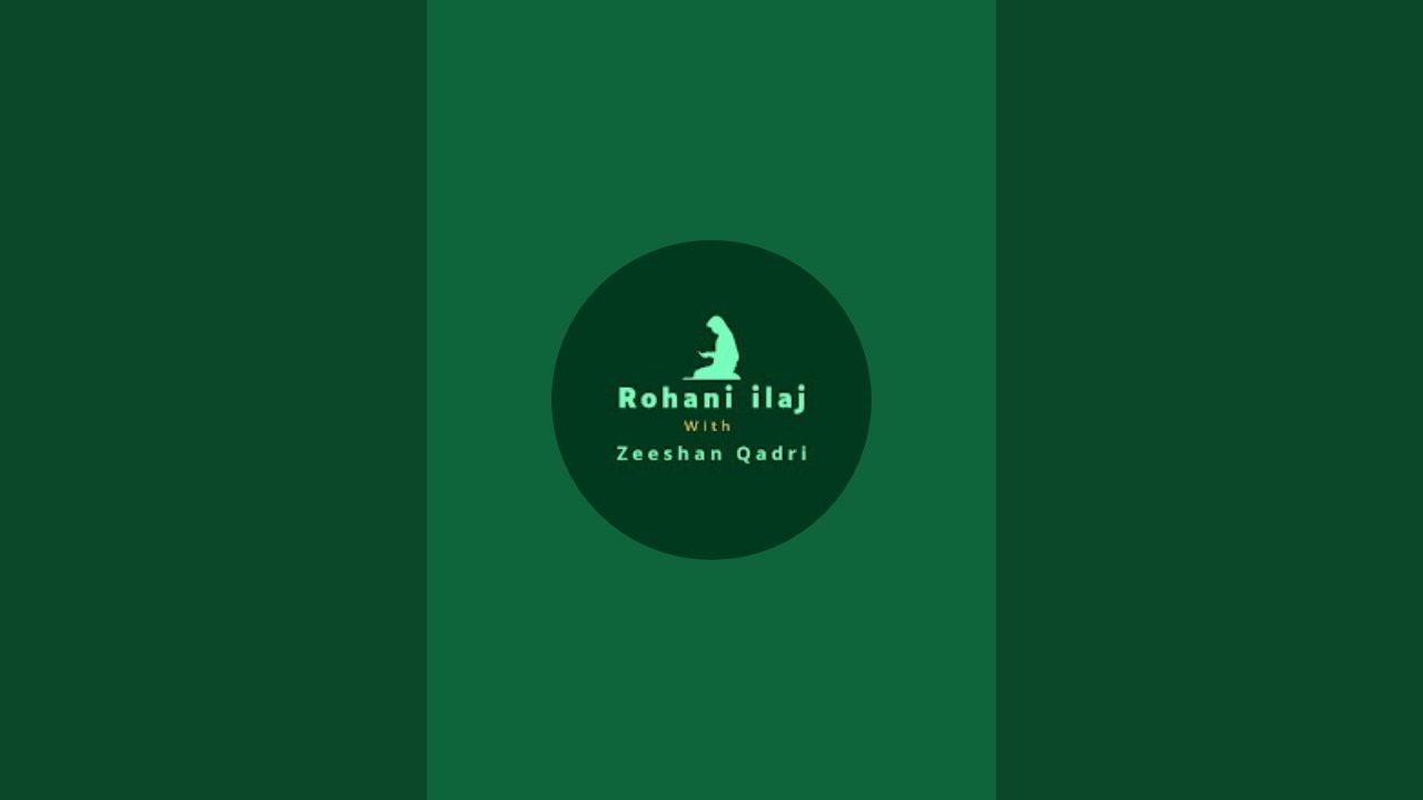 Rohani ilaj with Zeeshan Qadri  is live!