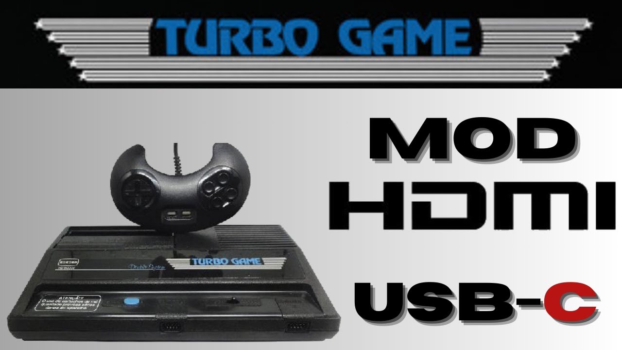 Turbo Game Mod Hdmi e mod usb c