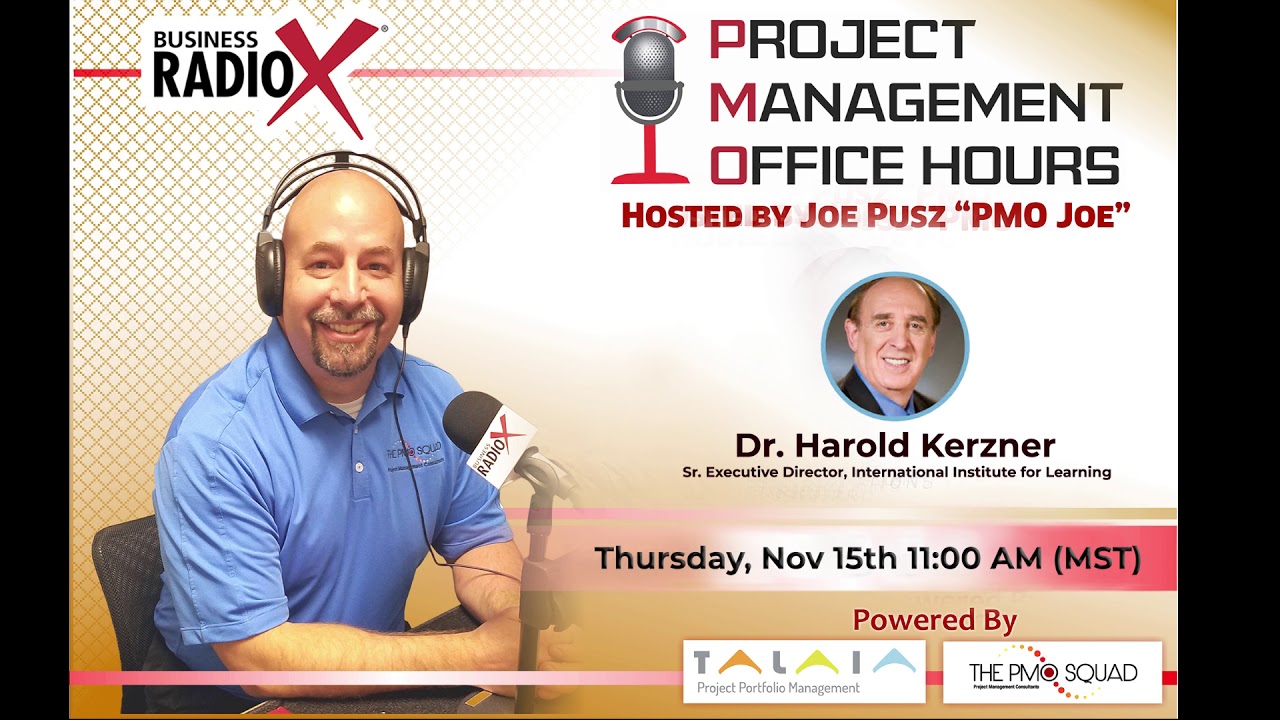 Project Management Office Hours ft. Dr. Harold Kerzner