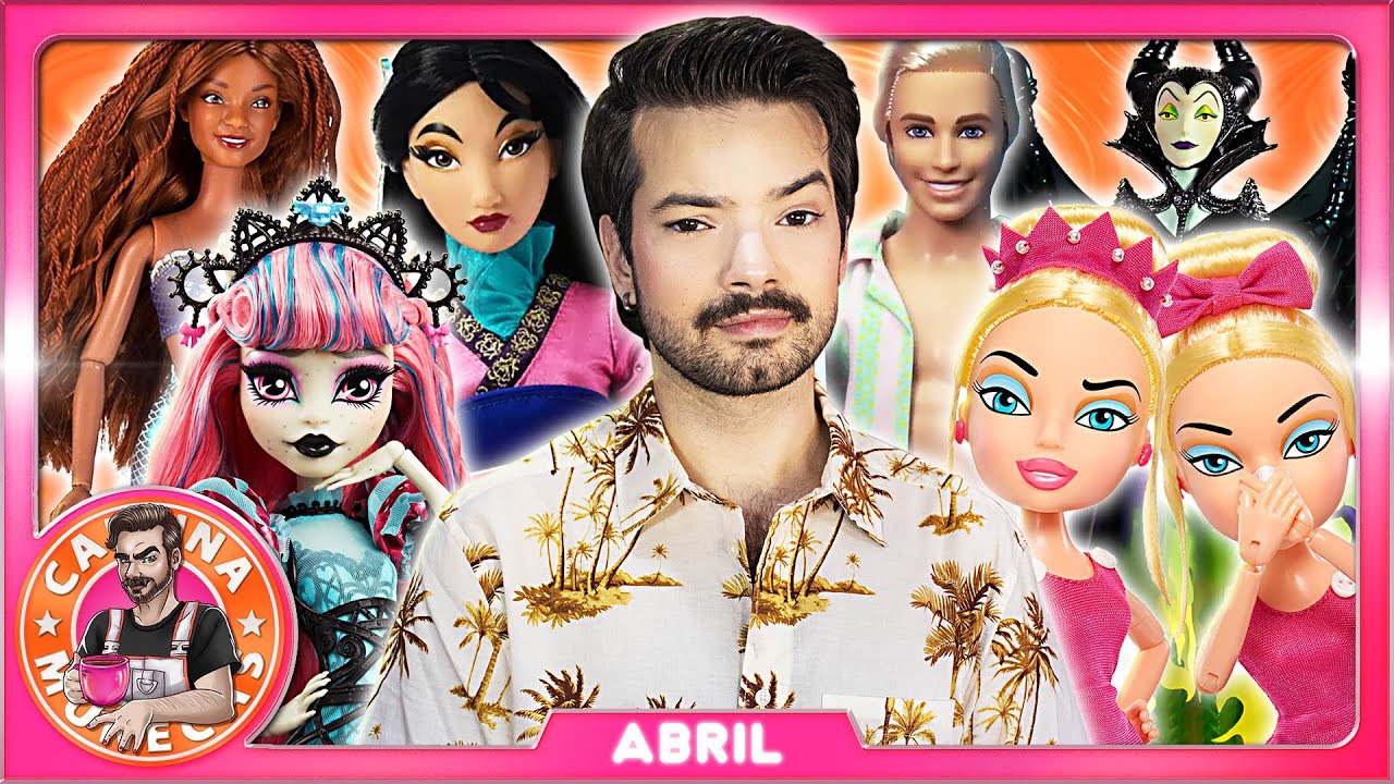 Cafeína & Muñecas (Abril) - La Sirenita, Barbie, Nuevas Skulletor y la parodia de MGA a Barbie 🤡