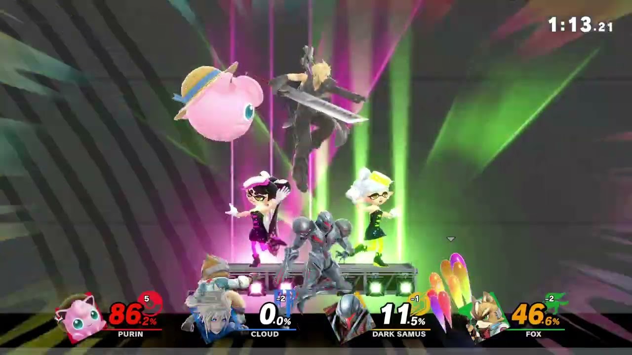 スマブラSP リプレイ タイム制 12889 [25年12月分]【プリン 快勝 1P自分】