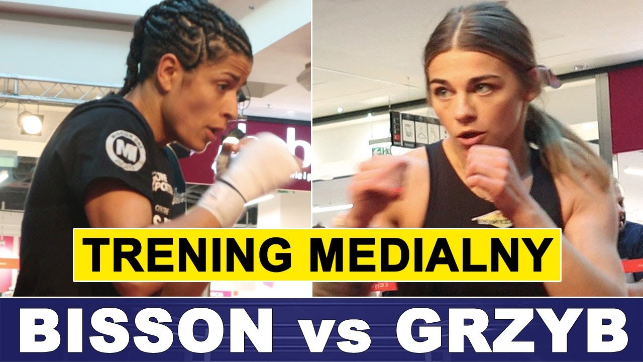 LAURA GRZYB I MARTINE BISSON NA TRENINGU MEDIALNYM