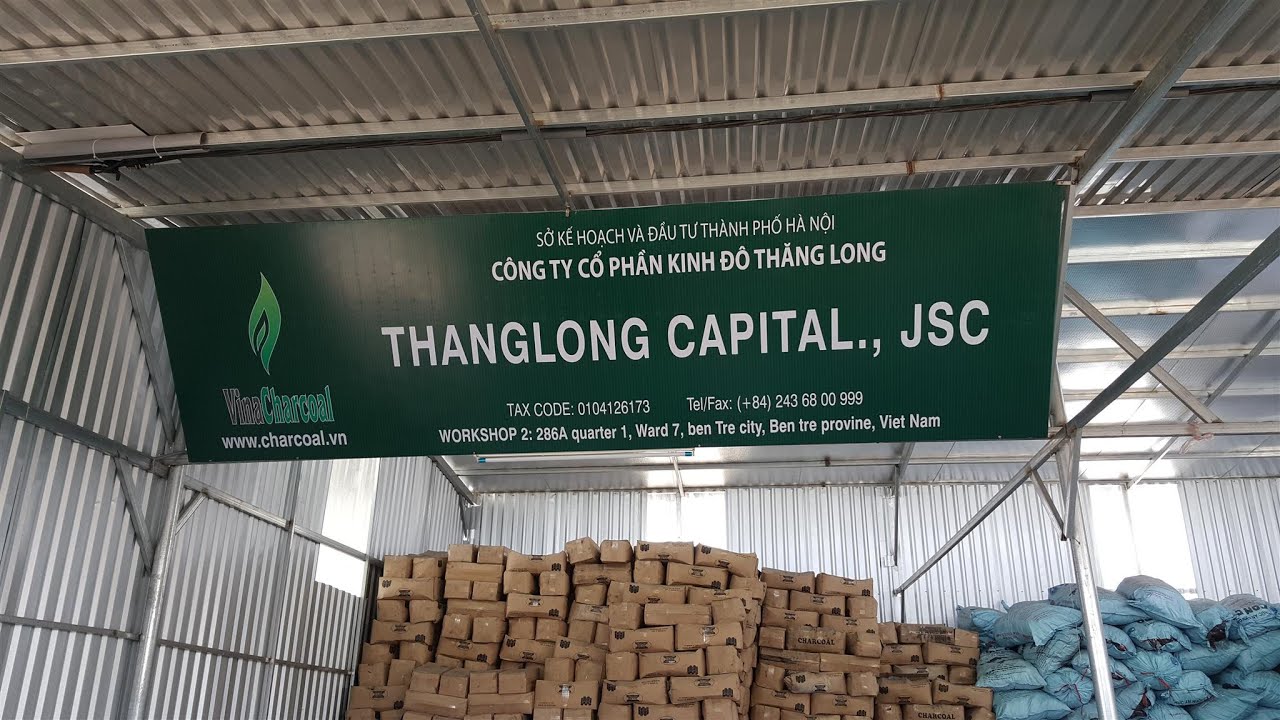 Vietnam Coconut Charcoal Briquette Factory
