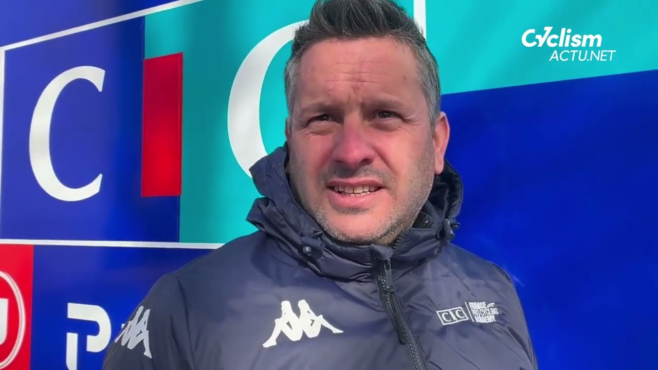 Tour de la Provence - Anthony Ravard, manager du CIC Pro Cycling Academy, au départ de la 3e étape.