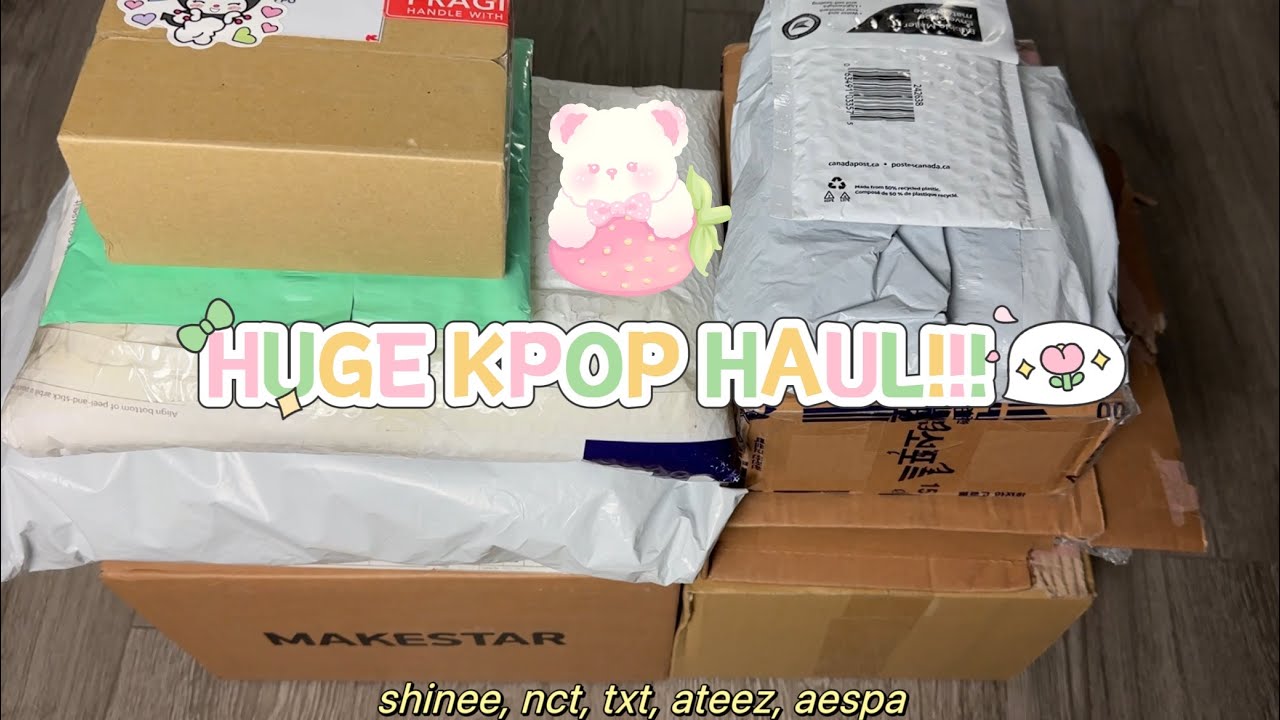 A KPOP HAUL VIDEO?? IN 2024?? (๑˃̵ᴗ˂̵)