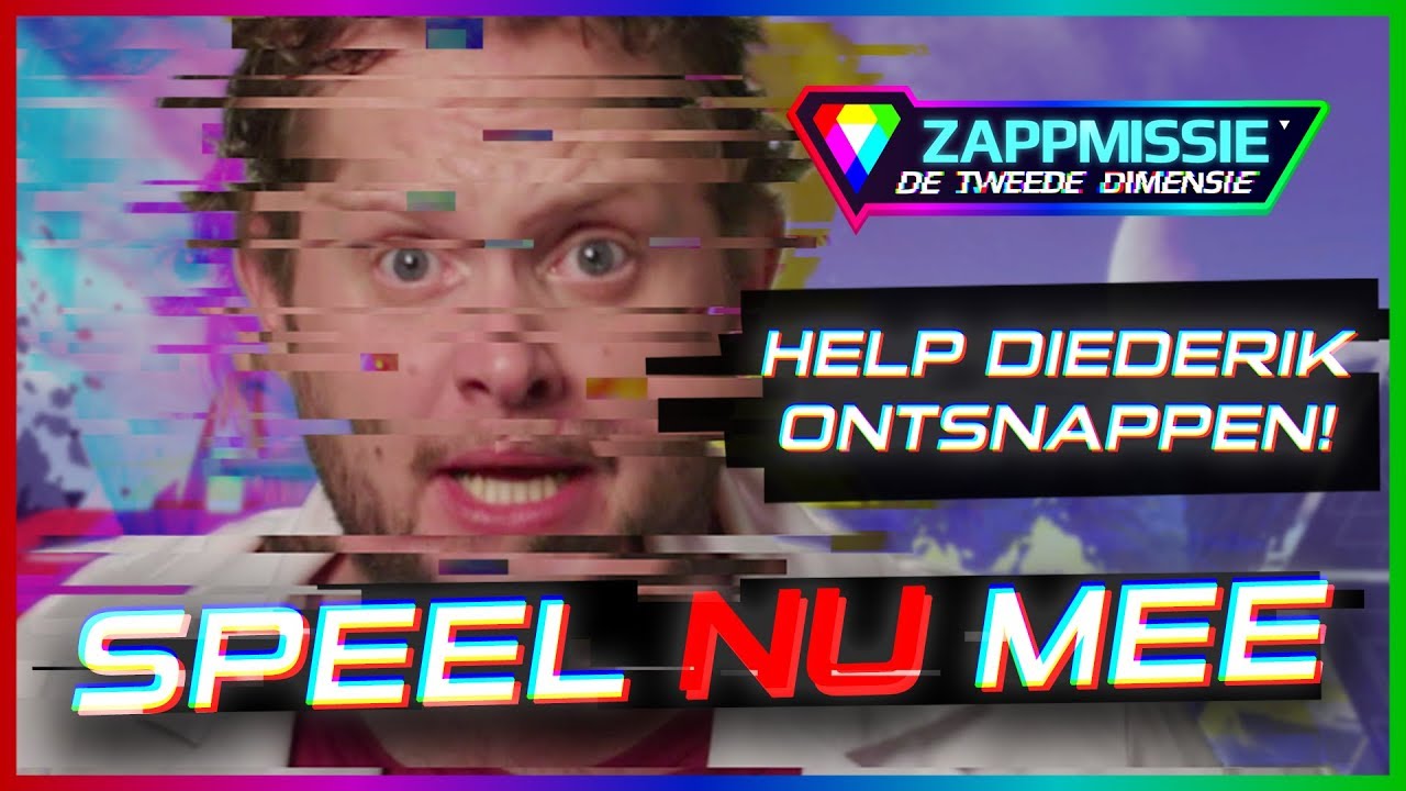 Speel mee en help Diederik Jekel ontsnappen! // ZAPPMISSIE 