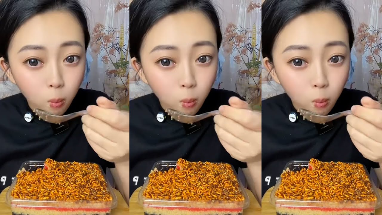 Mitao _ Mukbang / ASMR TOBIKO EGGS | FLYING FISH ROE | EXTREME EATING SOUNDS