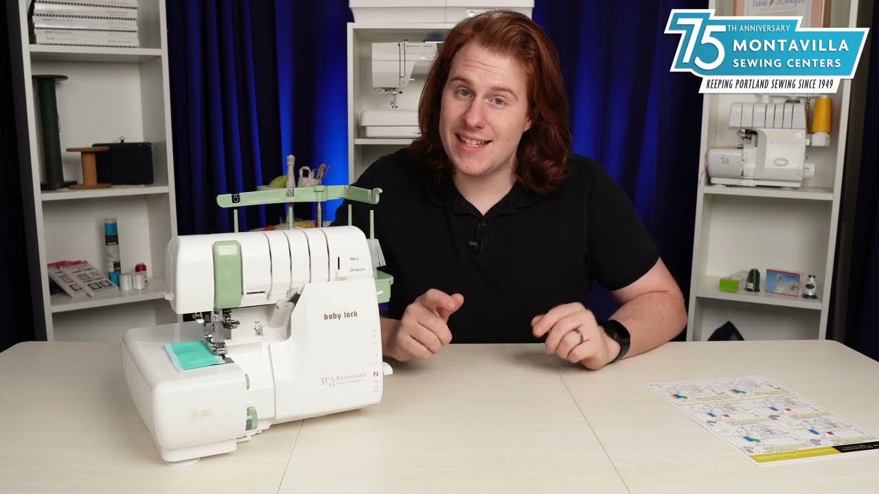 Special Limited Edition Baby Lock 55th Aniversary Serger Unboxing and Review!