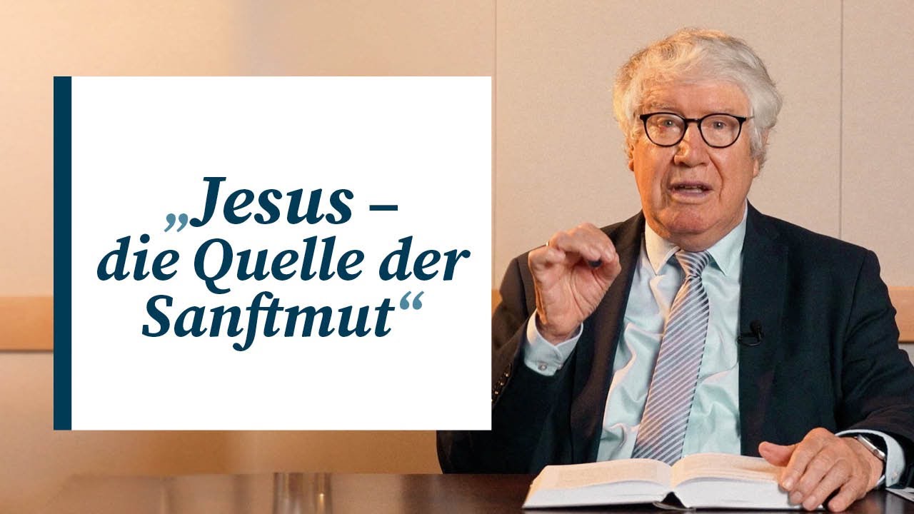 Selig sind die Sanftm&uuml;tigen | Andacht von Wolfgang Wegert