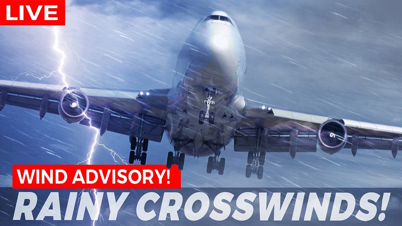 🔴LIVE STRONG WINDS w/SEVERE STORMS and POSSIBLE TORNADO at CHICAGO O'HARE AIRPORT |AVGEEK ORD PLANES