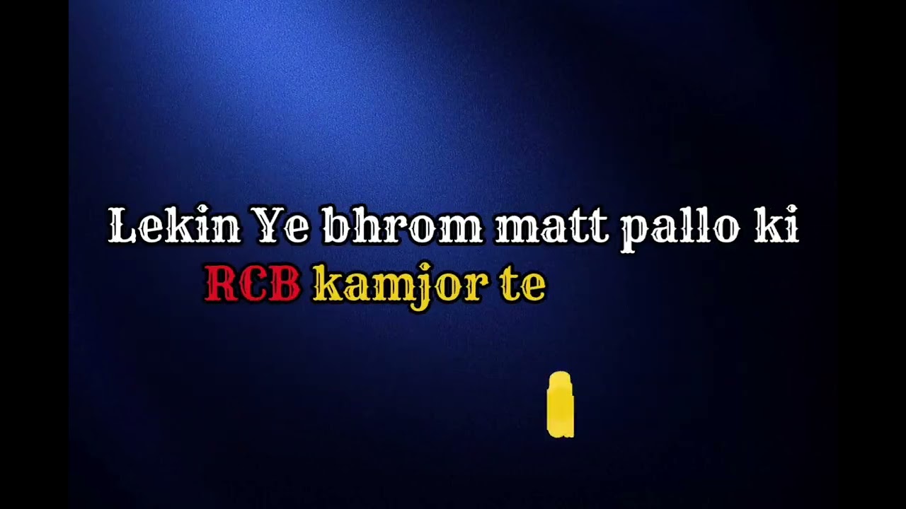RCB zindabad