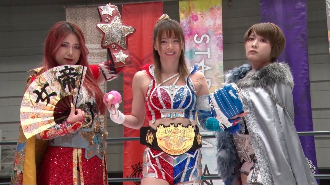 【スターダム】3王者が並び立ち！試合ハイライト 舞華＆安納サオリ＆岩谷麻優 vs 渡辺桃＆羽南＆なつぽい！ -4.21大阪大会-【STARDOM】