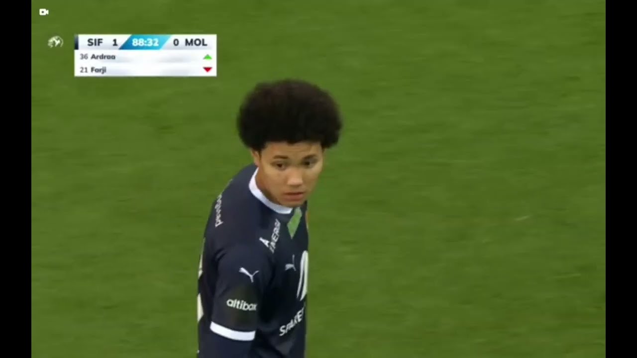 aksi Samuel Agung Silalahi pemain keturunan asal Batak bersama Stromsgodset vs Molde | liga Norwegia