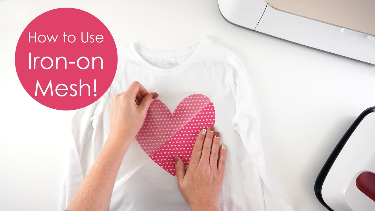 How to Use Iron On Mesh with a Cricut