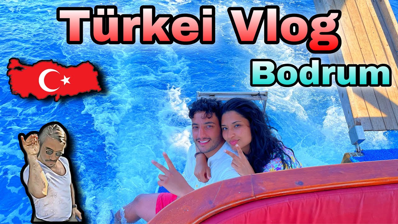 T&Uuml;RKEI URLAUB🇹🇷XXL Bodrum Vlog🏝Nusret🥩Summer Cem Konzert🎤Boots-Tour🛥 | RabiaxEren