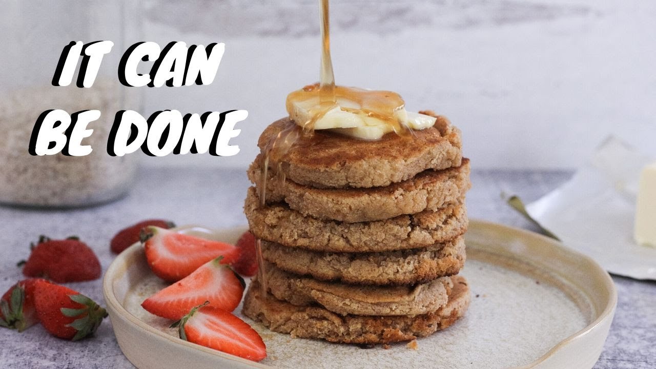 LOW CARB vegan pancakes - YES IT CAN BE DONE!